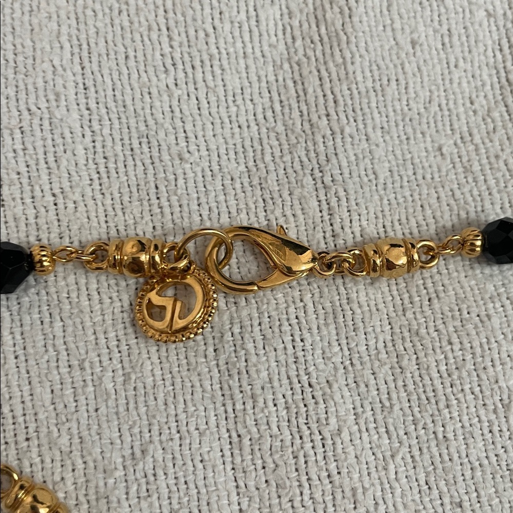 Vintage St. John Couture Opera Length Faceted Bead Necklace - Picture 2 of 6
